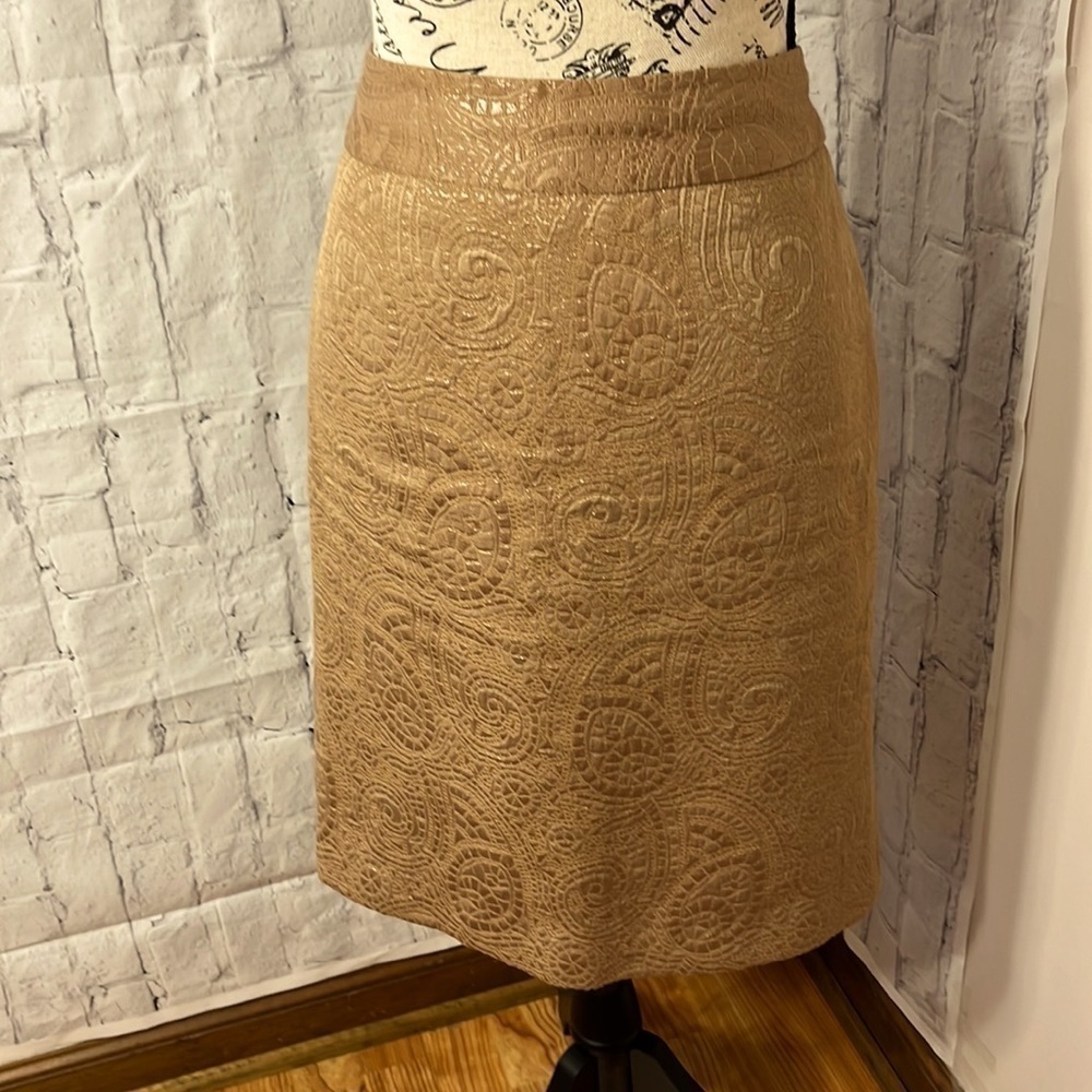 𝅺banana Republic Jacquard Skirt